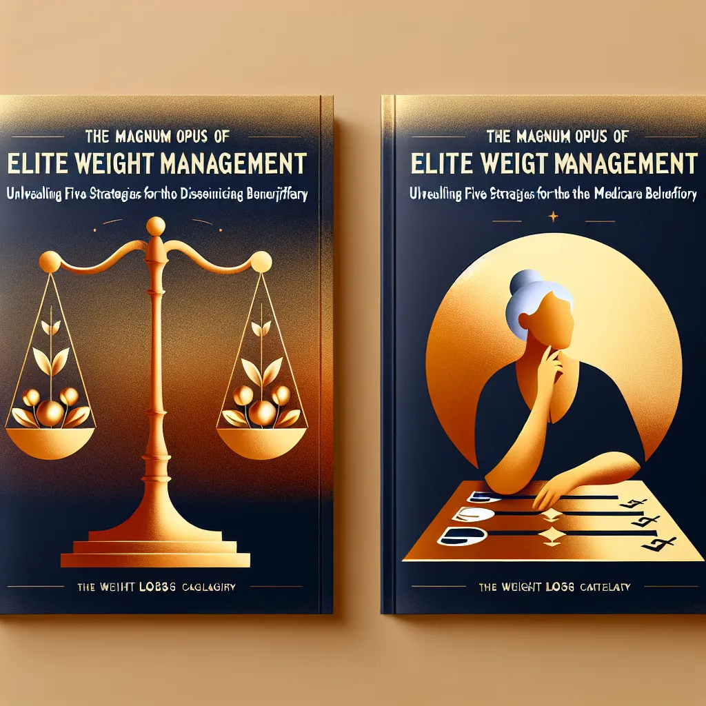 The Magnum Opus of Elite Weight Management: Unveiling Five Exquisite Strategies for the Discerning Medicare Beneficiary