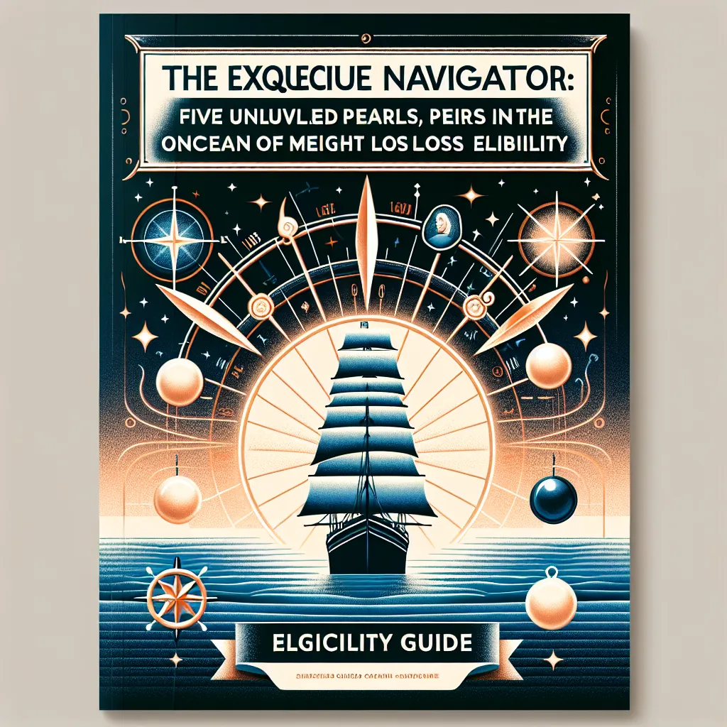 The Exquisite Navigator: Five Unveiled Pearls in the Ocean of Medicare's Weight Loss Eligibility
