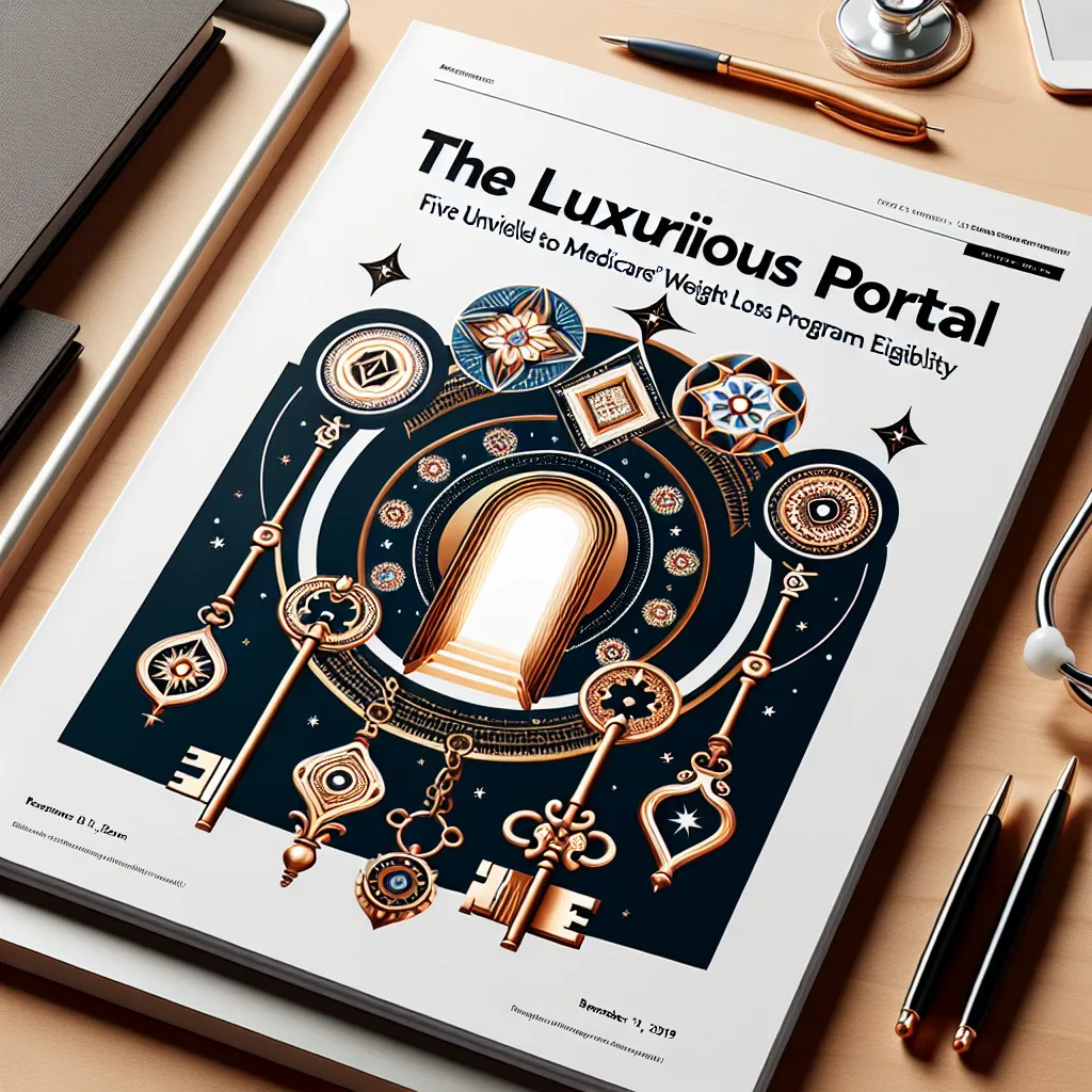The Luxurious Portal: Five Unveiled Keys to Medicare's Weight Loss Program Eligibility