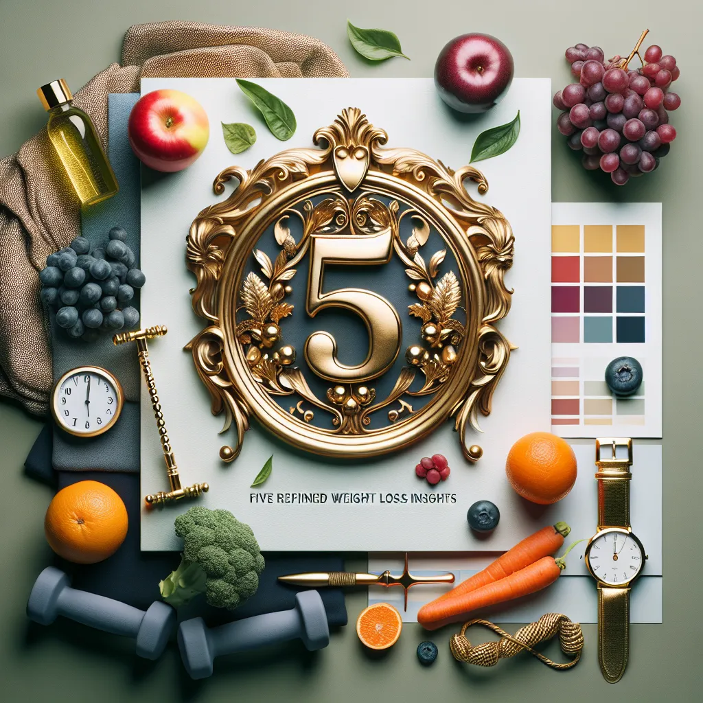 The Opulence of Optimal Health: Five Refined Weight Loss Insights for the Discerning Medicare Beneficiary
