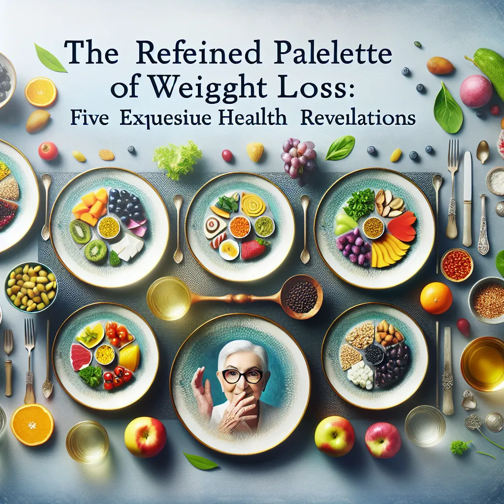 The Refined Palette of Weight Loss: Five Exquisite Health Revelations for Medicare Beneficiaries