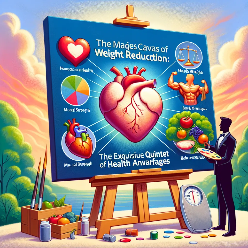 The Majestic Canvas of Weight Reduction: The Exquisite Quintet of Health Advantages